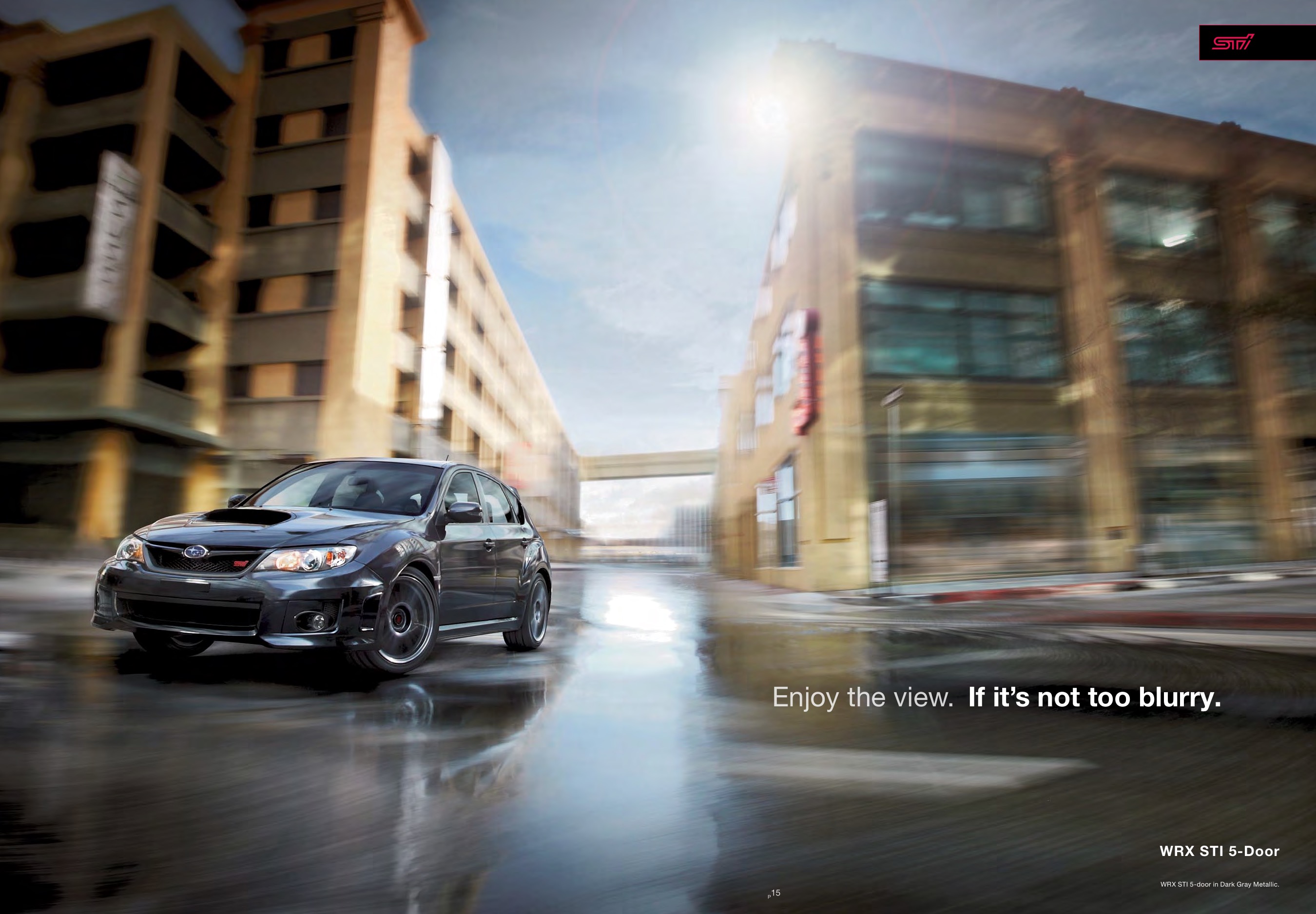 2013 Subaru Impreza WRX Brochure Page 9